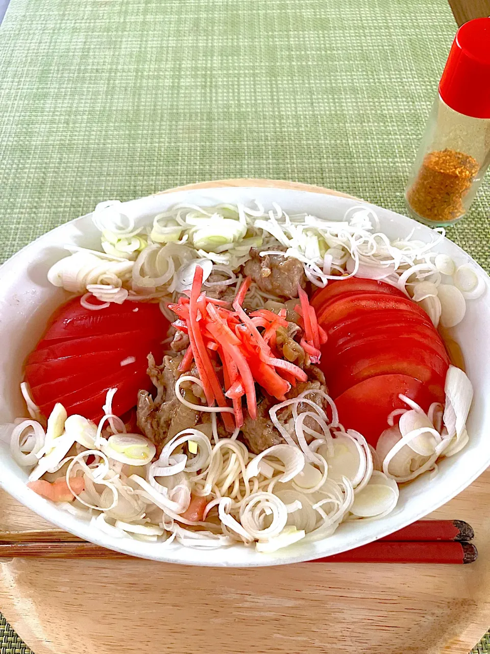 今日のそうめん☺️|ふみぃさん