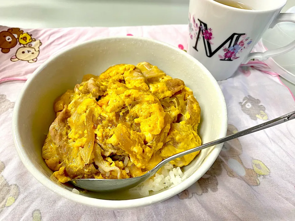 豚玉丼弁当♪|rin♪さん