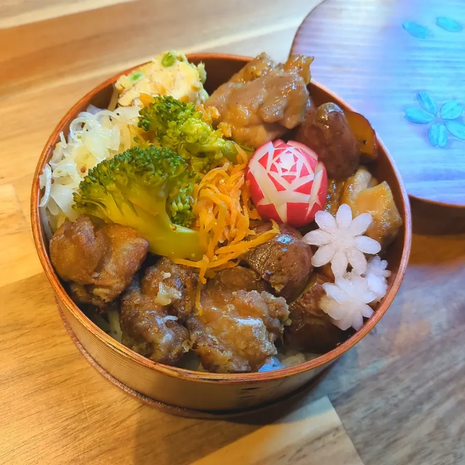 鶏とじゃがいものポン酢炒め弁当🐓🥔|Topiさん