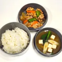 Snapdishの料理写真:給食代替え弁当|ぶー子さん