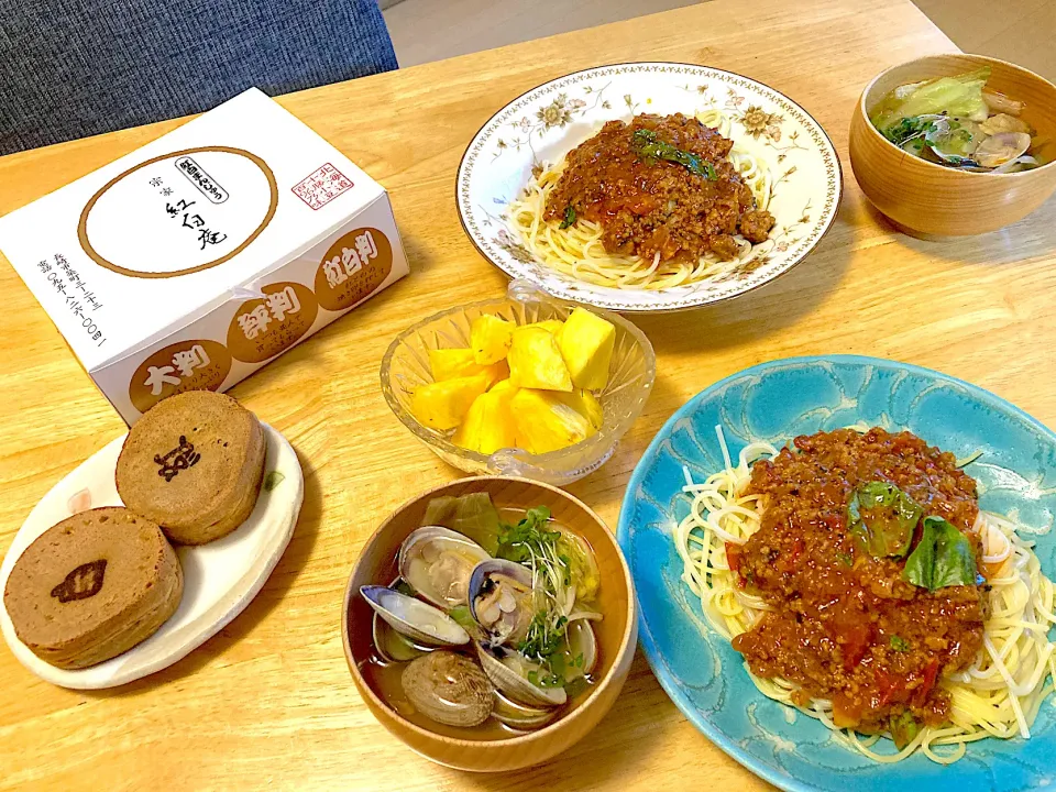 盛り付けがいつも下手なミートソース🍝|さくたえさん