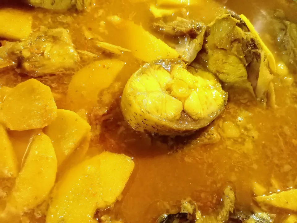 Snapdishの料理写真:Southern fish curry with bamboo shoots|Nickyさん