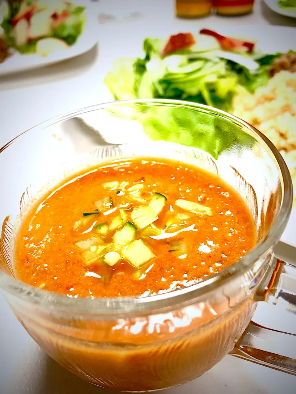 Refreshing summer chilled soup, GAZPACHO|gonbenさん