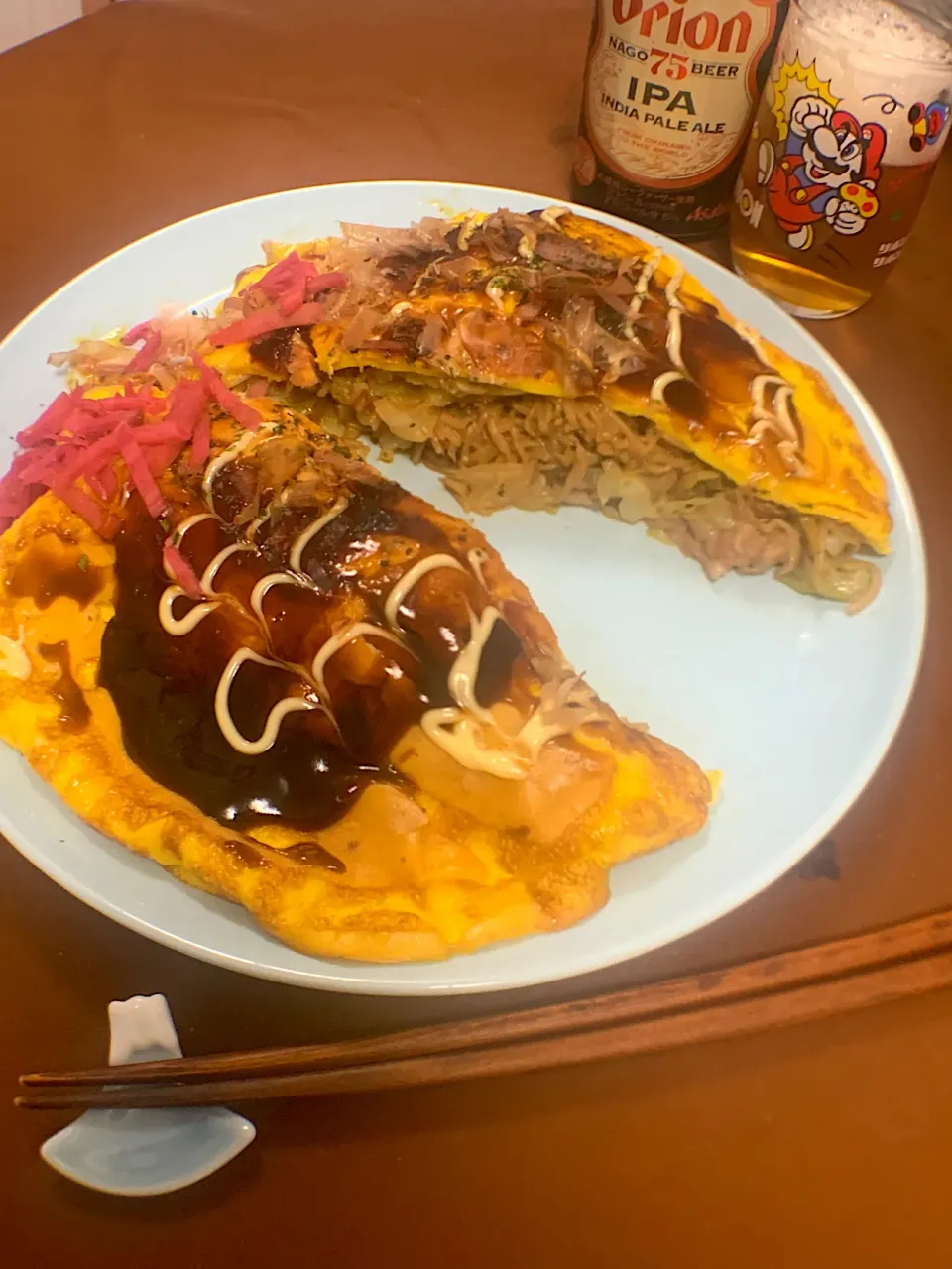 Snapdishの料理写真:とん平焼きそうめん|KimaLABOさん