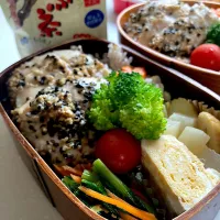 Snapdishの料理写真:減塩こんぶ茶でお弁当|ARIGOさん