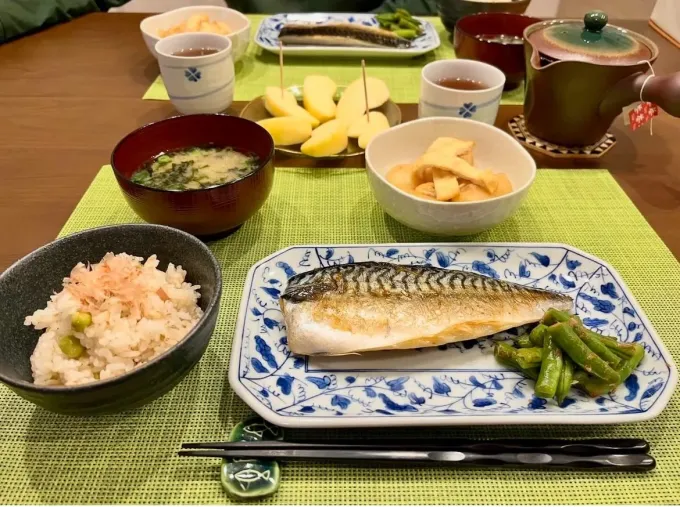 枝豆の炊き込みご飯|にんべんだしアンバサダーSnapdish支部さん