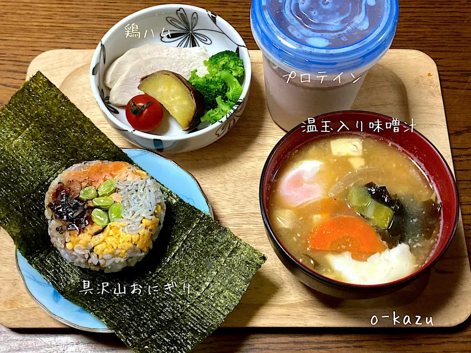 Snapdishの料理写真:朝ごはん|o-kazuさん