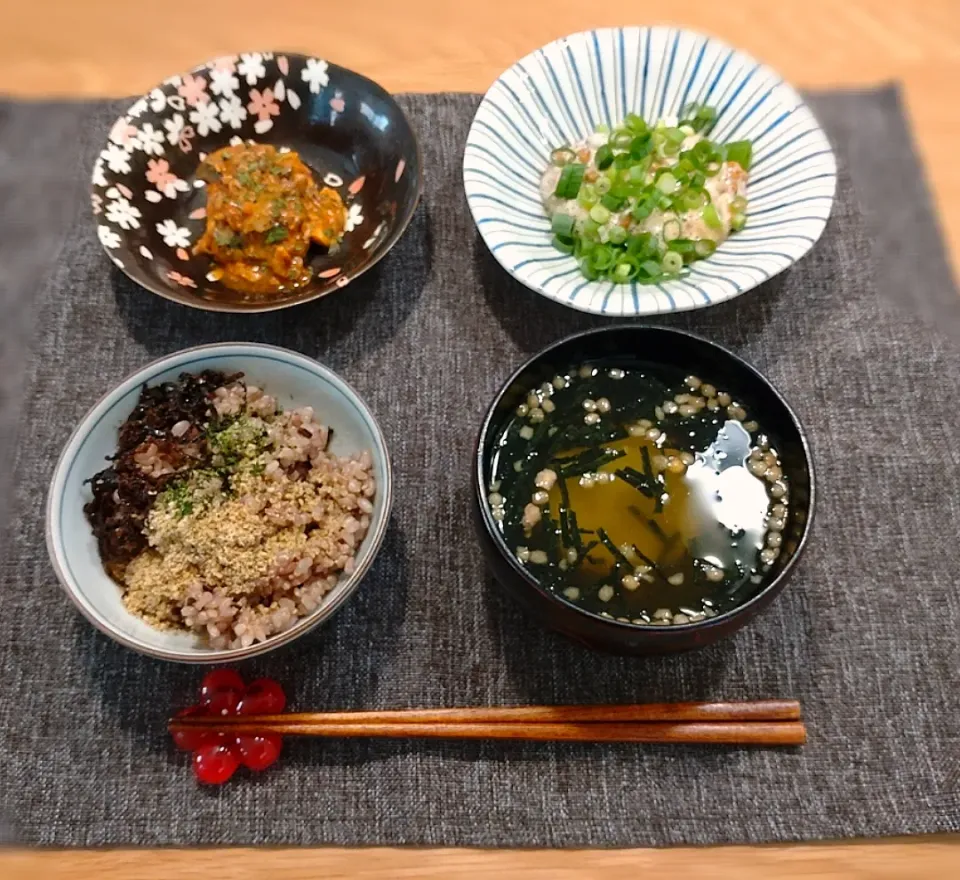 自分の朝兼昼ごはん☺️|みりさん