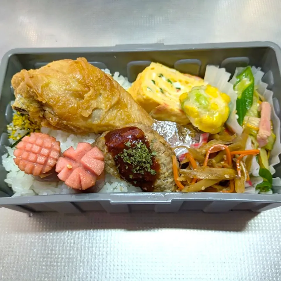 がっつりドラムチキン弁当|TakeBooさん