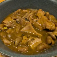 Snapdishの料理写真:そら豆とホルモンのカレー|SUZUMEさん