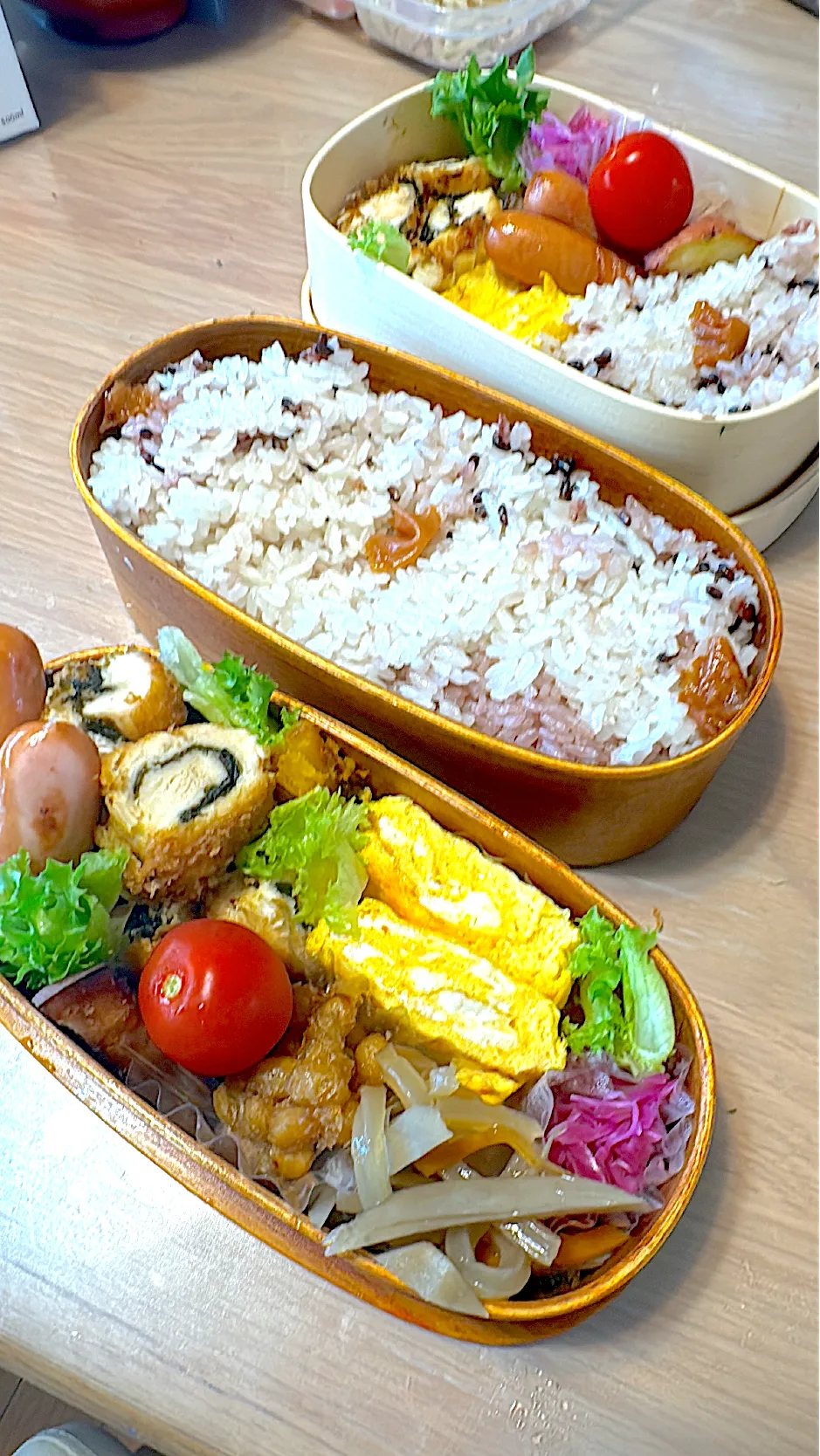 Snapdishの料理写真:やる気ゼロ弁当🍱|ふみふみさん