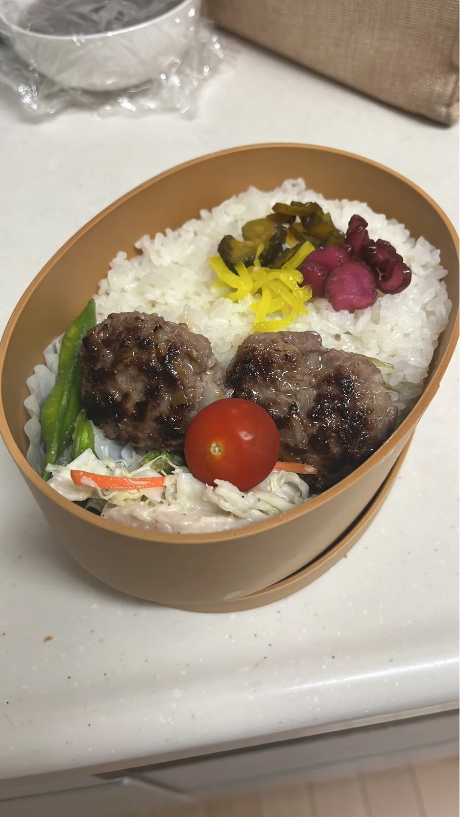 娘の毎日弁当！ハンバーグ弁当！|ほのそうmamaさん