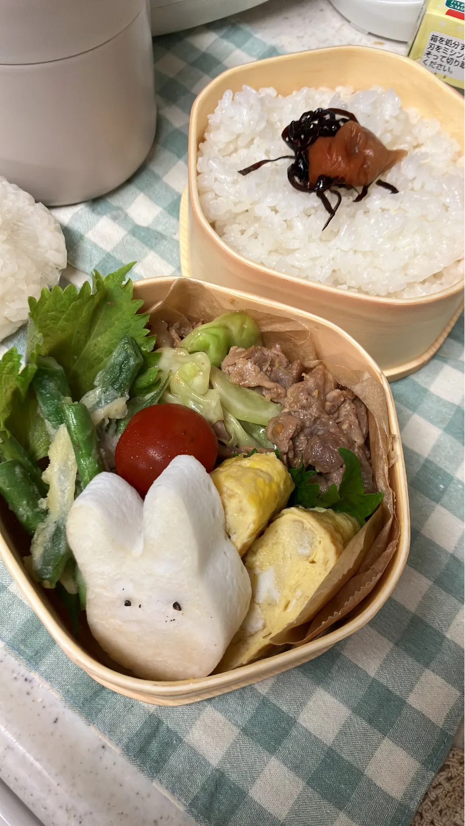 回鍋肉弁当|たんぽぽさん