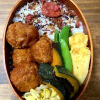 ミートボール弁当|スイカ大好きさん