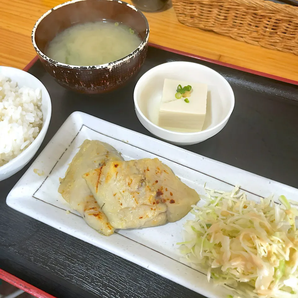 さわらの西京焼き定食|T. Wonderさん