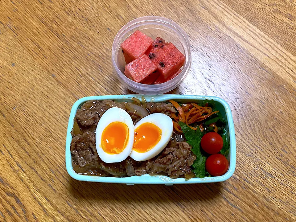 6/27 牛丼弁当|ゆさん