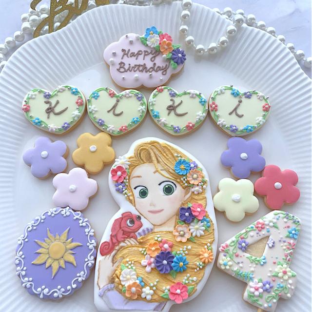 ラプンツェルアイシングクッキー/7keycookies | Snapdish[スナップ