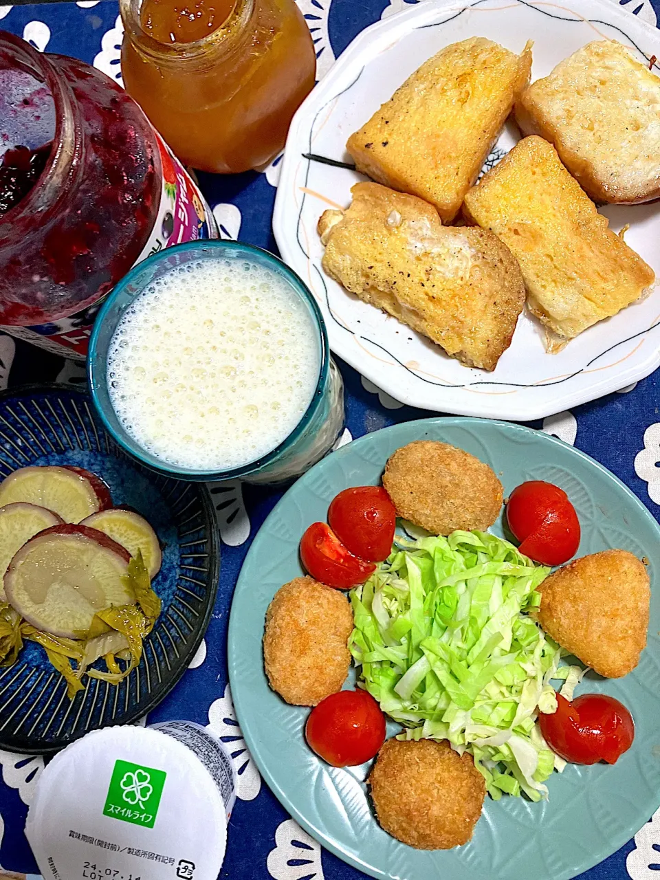 今日の朝ごはん。フレンチトースト。|くのっちさん