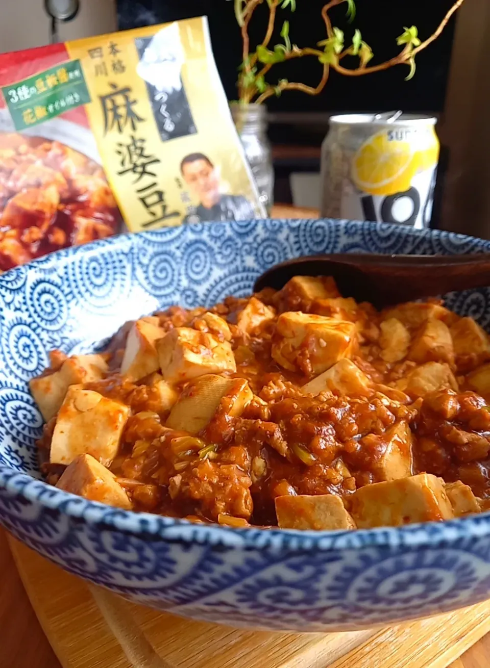 大豆肉麻婆豆腐|まりおさん