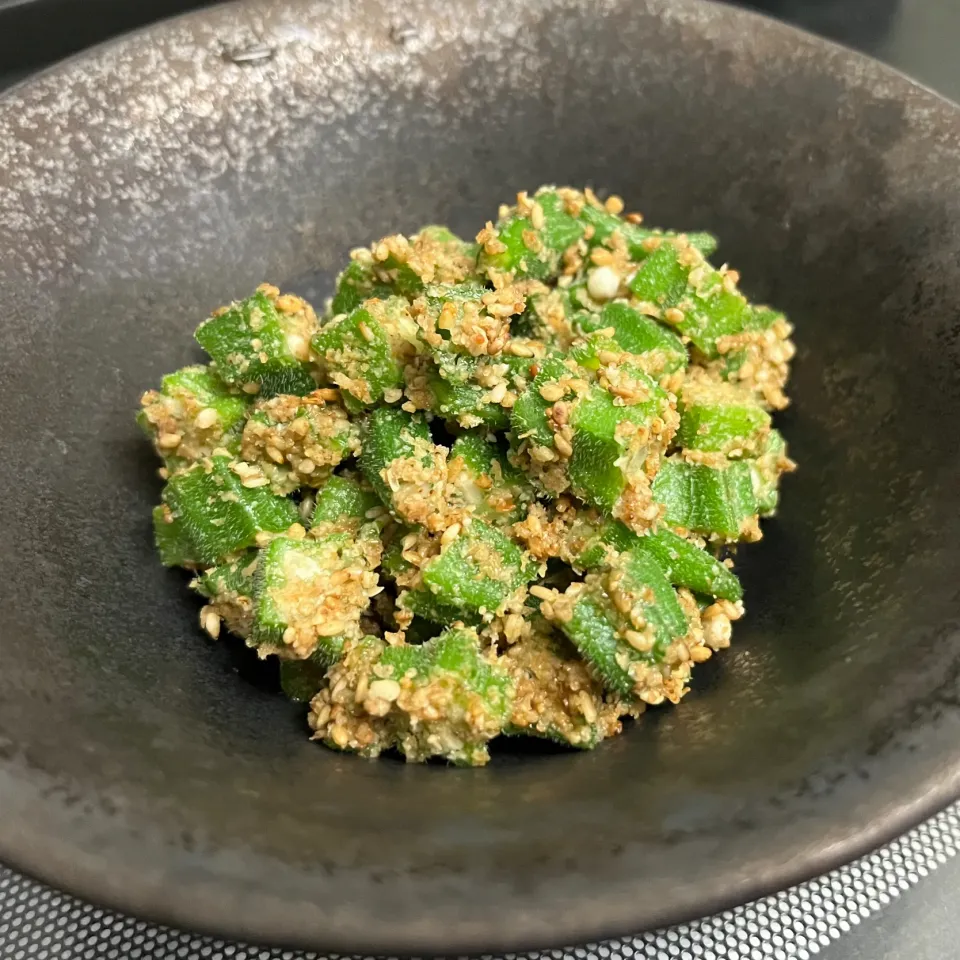 オクラの胡麻和え|sanaeさん