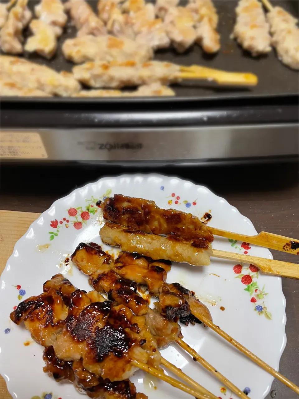 焼き鳥　モモとつくね|ちゃっぴ〜さん