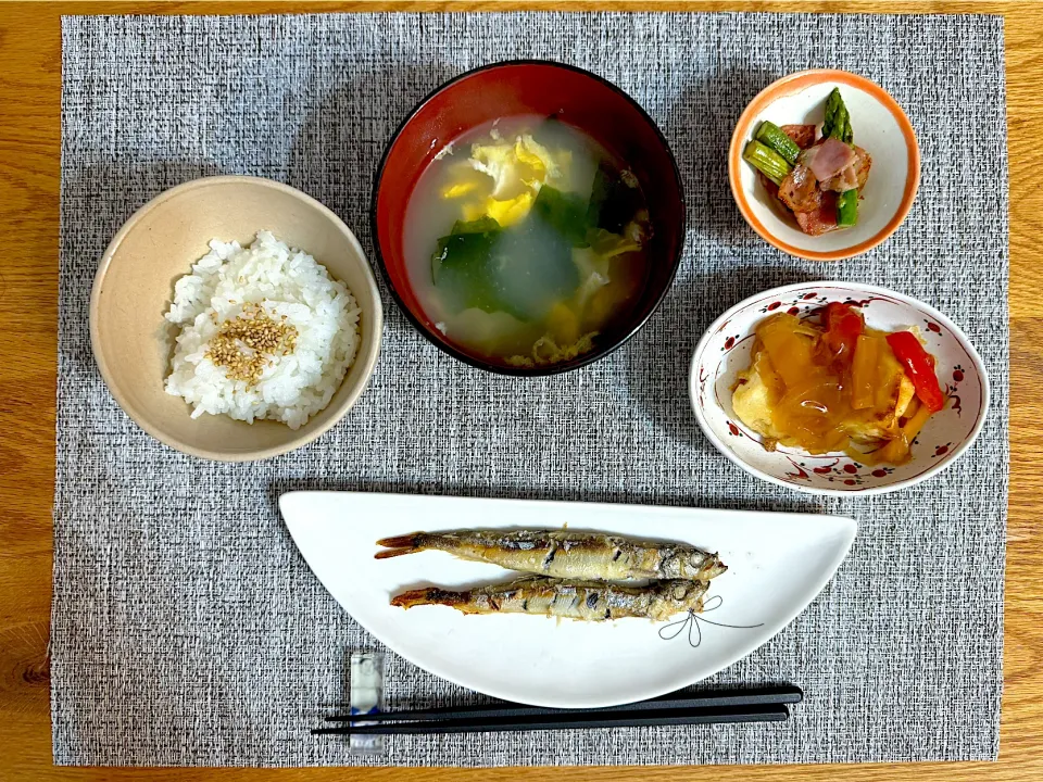 ししゃも定食|はるかさん