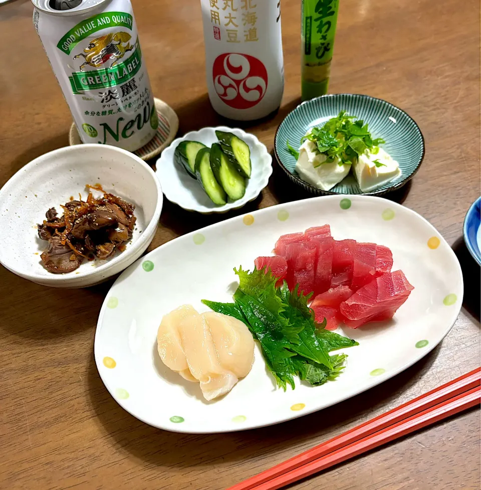 お一人様晩ごはん🍺|あっつさん