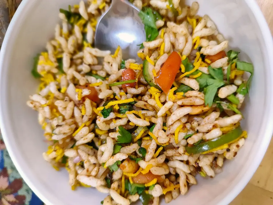 puffed Rice n Veg Salad|hinaさん