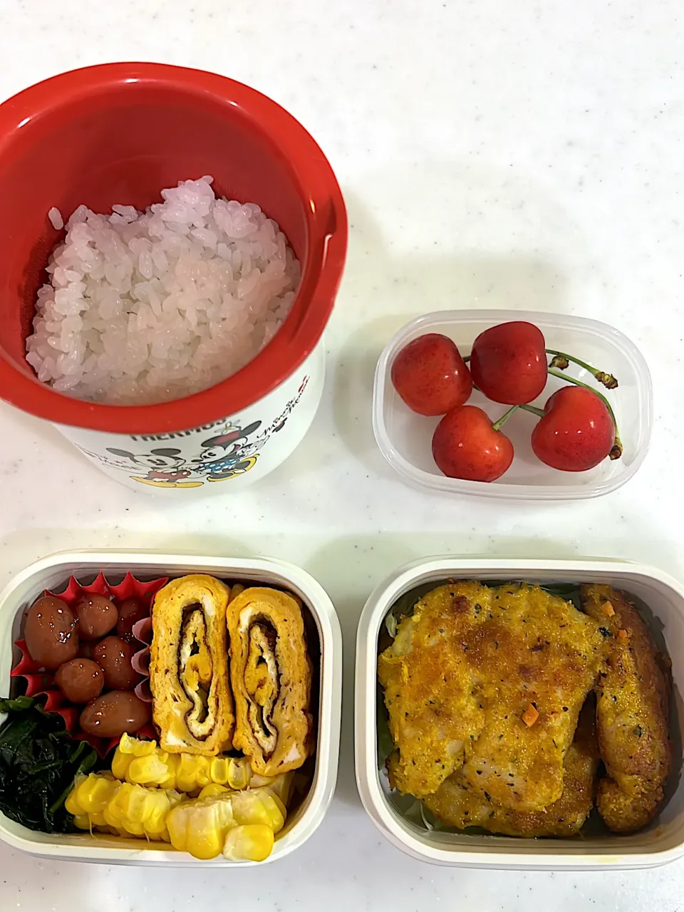 Snapdishの料理写真:7月1日のお弁当🍱|momotoemiさん