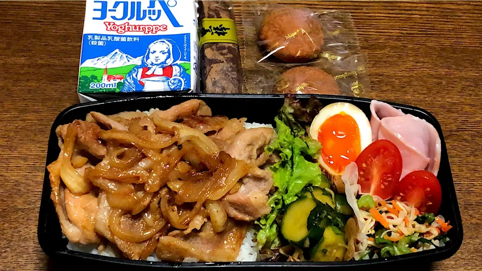 Snapdishの料理写真:今日の息子弁当|かなさん