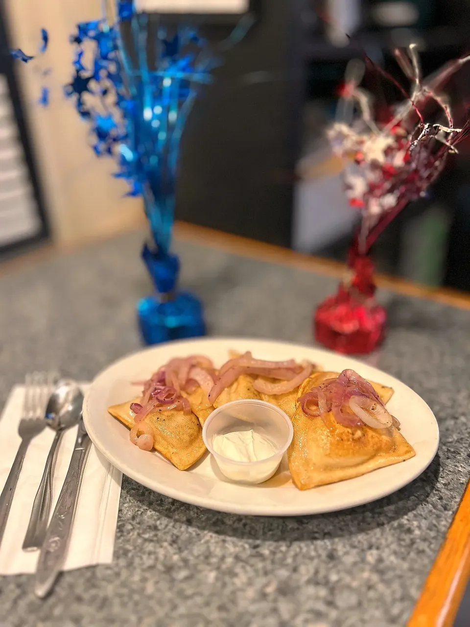 Pierogies with Sauteed Onions|Fastcook2021さん