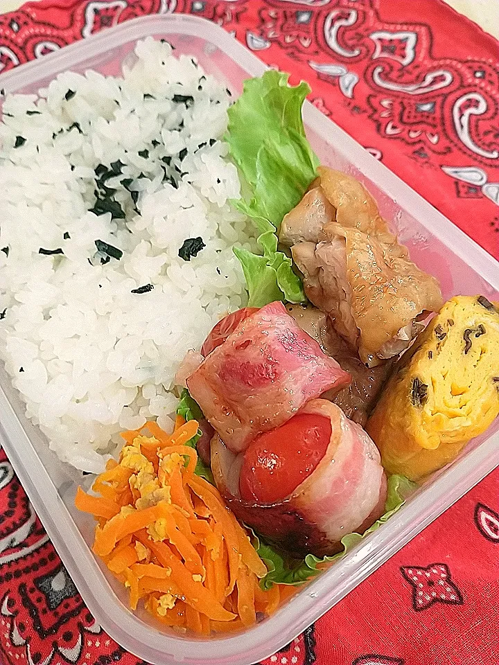 にんじんしりしりー鶏照り焼き弁当|yayoi.Kさん