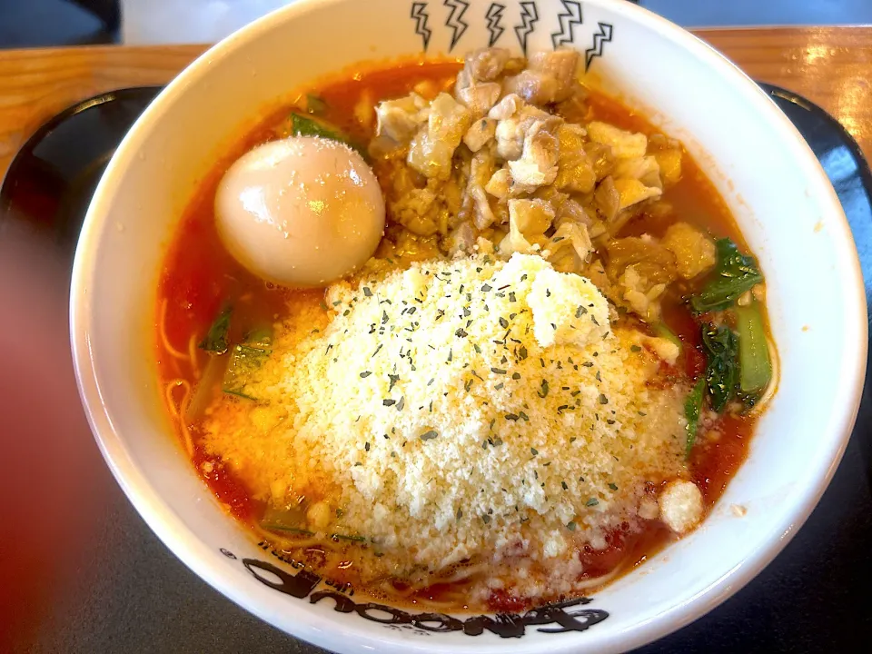 3点盛りトマトラーメン|ぶりっとさん