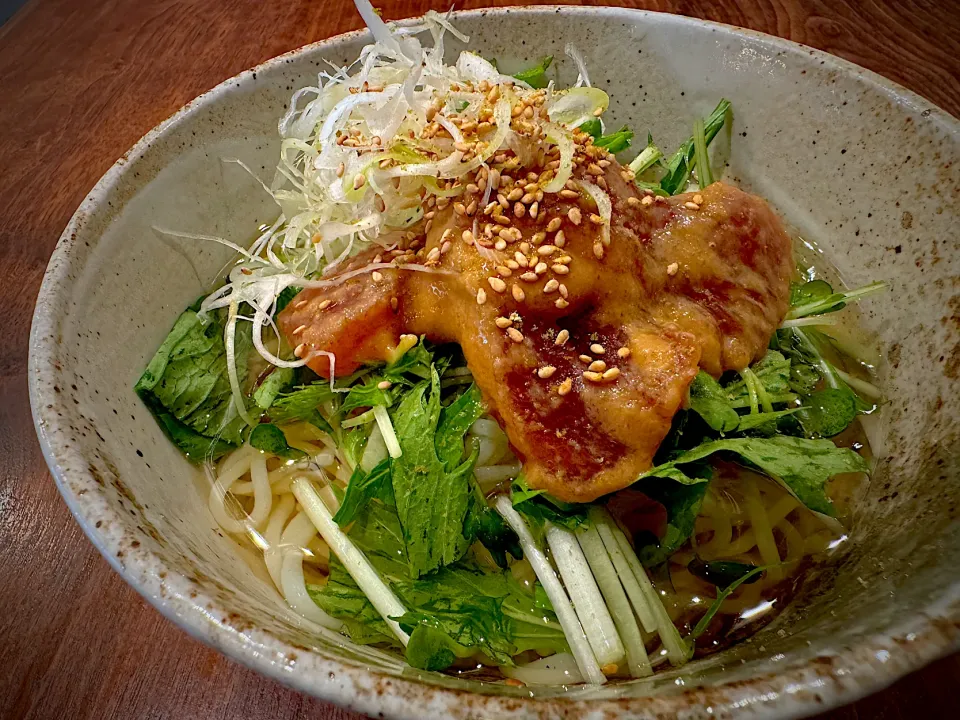 びんみょう鮪の醤油こうじ和えそうめん|半田手延べそうめんの店 阿波や壱兆さん