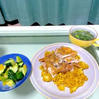 Snapdishの料理写真:夏の食卓☀️|暇なOLさん