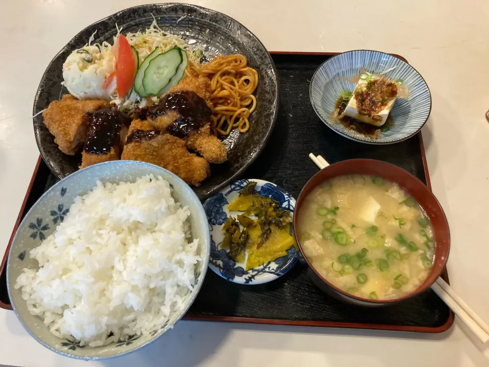 チキンカツ定食|ふじちゃん@北九州市さん