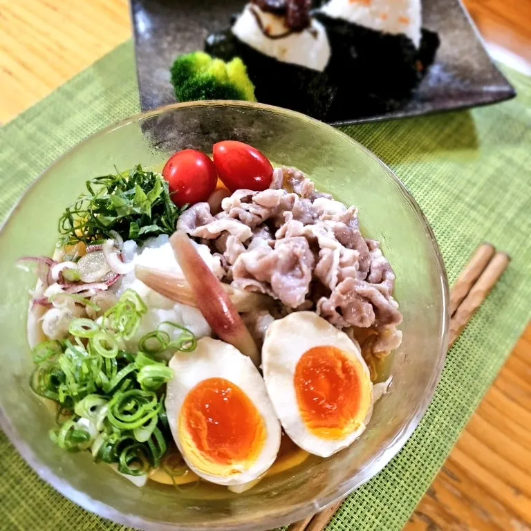 冷しゃぶおろしうどん|みきやんさん