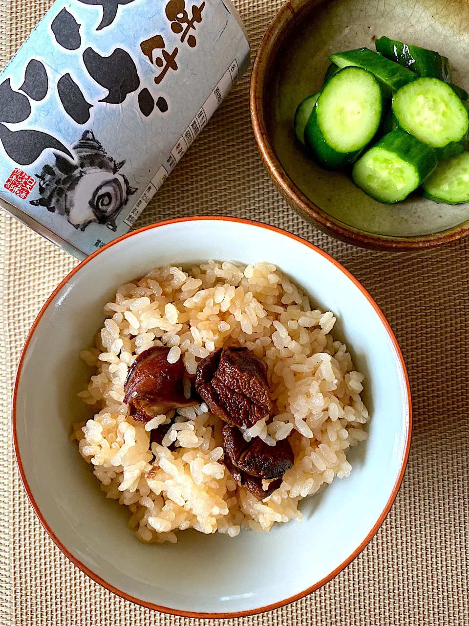 醤油漬けさざえの炊き込みご飯|栃倉 直人さん