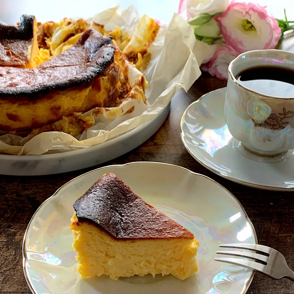 🎃パンプキンバスクチーズケーキ🎃|ユッキーさん