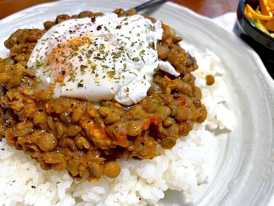 レンズ豆のキーマカレー|n_nさん