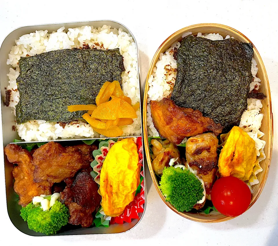 娘と息子のお弁当🍱|megさん