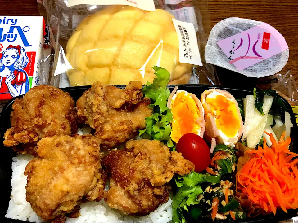 Snapdishの料理写真:今日の息子弁当|かなさん