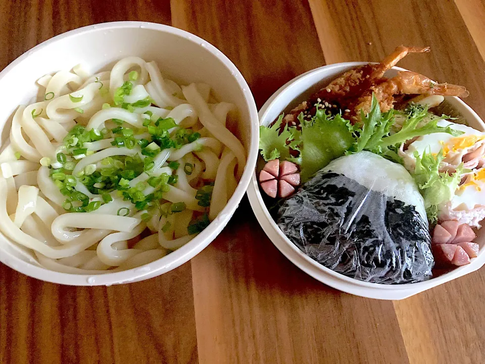 息子リクエストのうどん弁当|ピンキーさん