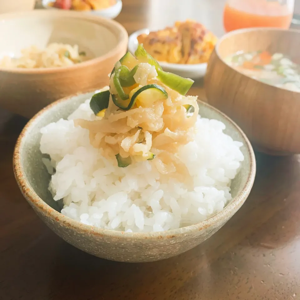 炊きたてごはんに、おばあちゃんの味噌炒め👵🏻🍚🤎|leeさん