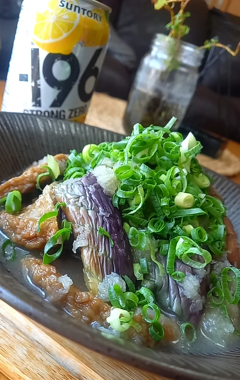 なすとじゃこ天のみぞれ煮|まりおさん