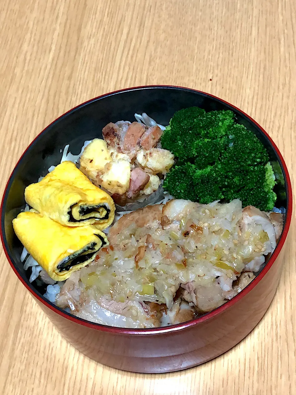 Snapdishの料理写真:明日の嫁ちゃん弁当|ながいさん