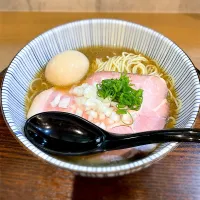 Snapdishの料理写真:夜空と大地さんの冷やし荒炊煮干し蕎麦|たかさん