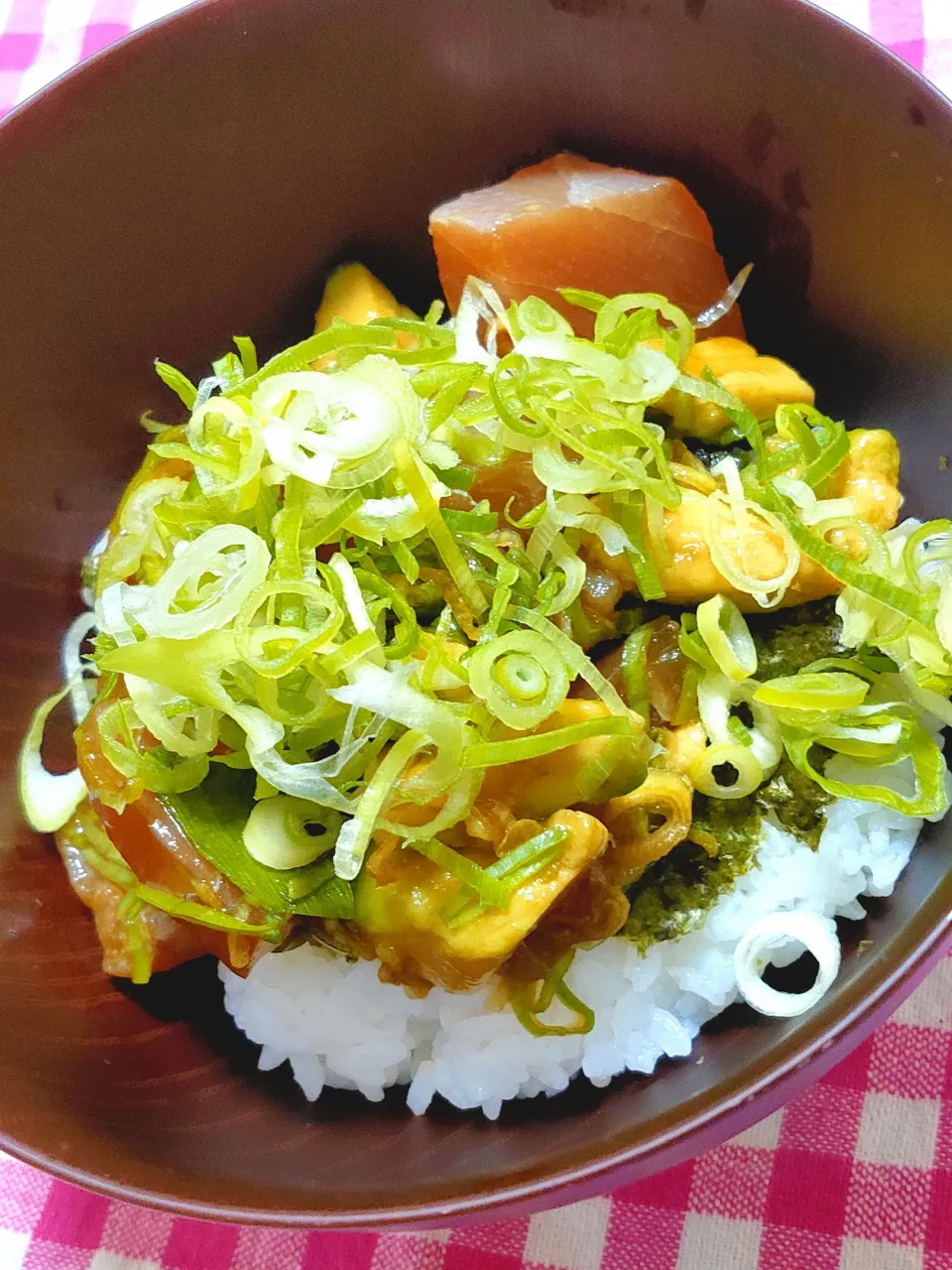 Snapdishの料理写真:ポキ丼|tamakiさん