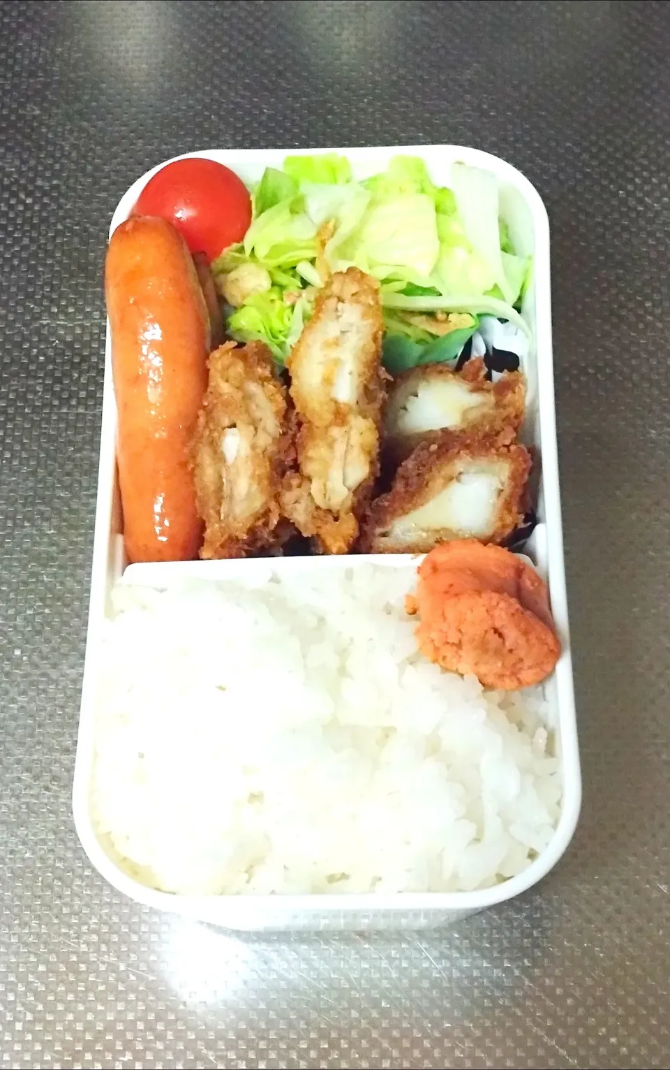 Snapdishの料理写真:シーフードフライ弁当(鱈、イカ)|黒川克博さん