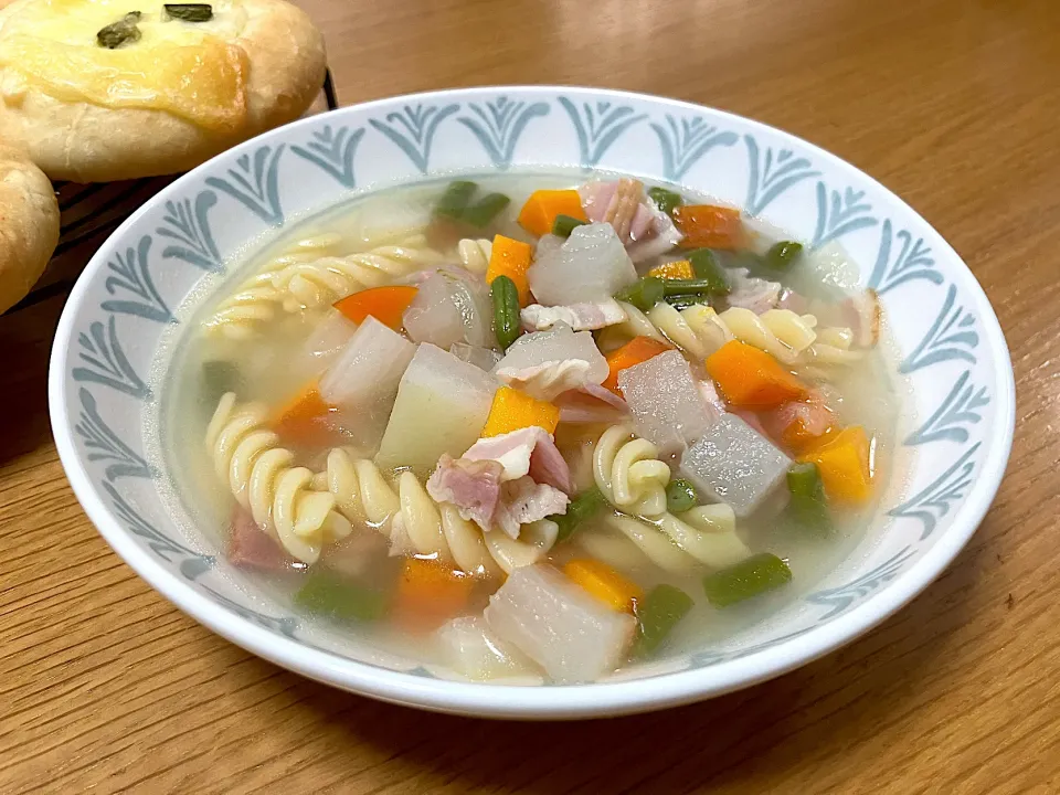 ＊フジッリ入りお野菜スープ🍲＊|＊抹茶＊さん